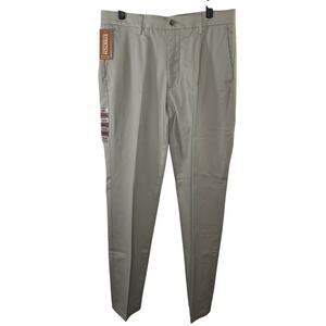 Dockers Slim Fit Signature Khaki Stretch Beige Dress Pants Size 32 x 32 NWT
